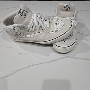 Vintage Vans Half Cab ( Peanuts ) Snoopy Family sneakers VNOA348EQV3  Mens 11.5